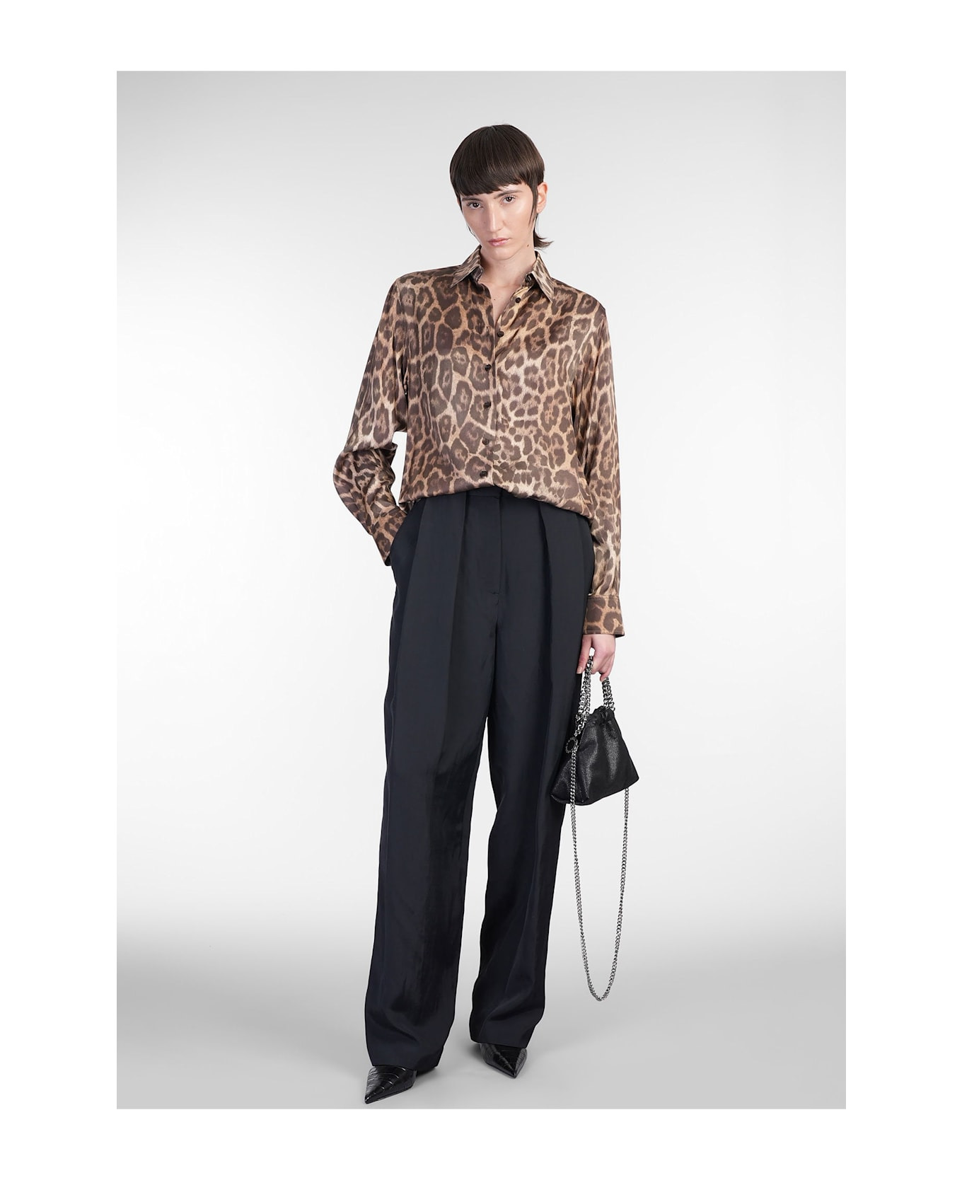 Pants In Black Viscose - 2