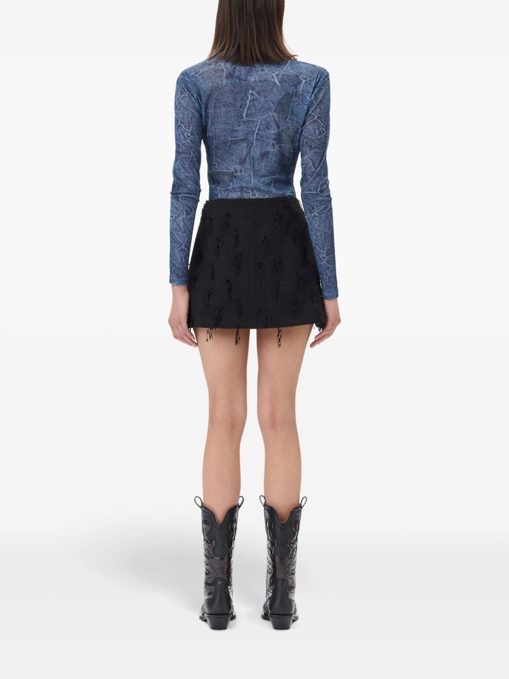 printed mesh top - 4