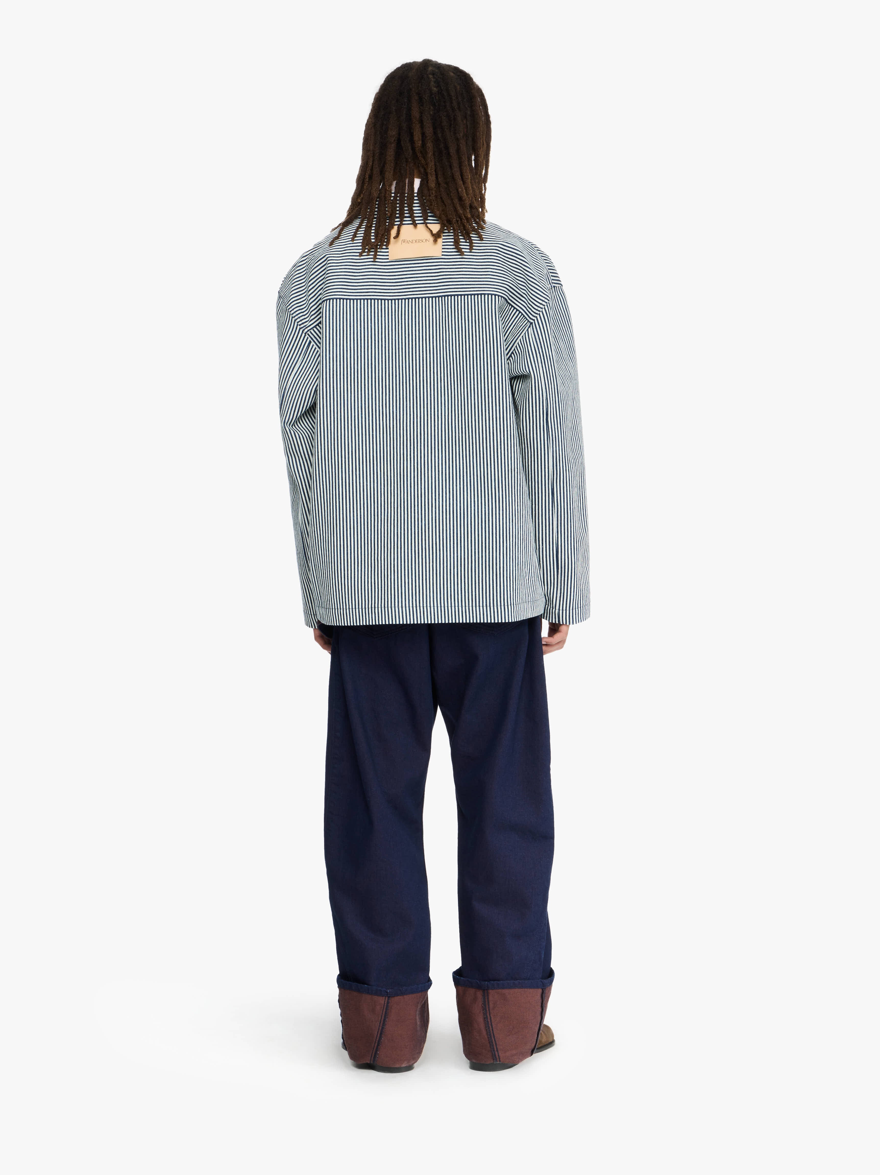 PATCH POCKET OVERSHIRT - 3
