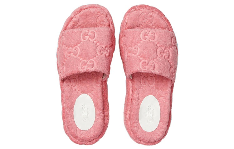 (WMNS) Gucci GG Platform Sandal 'Wild Rose' 700599-U2O00-5815 - 3