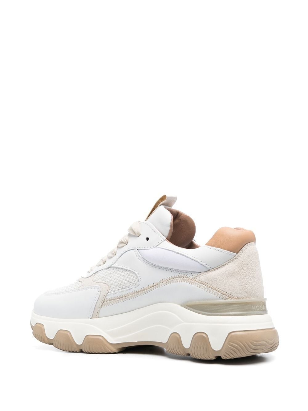 embossed-logo detail sneakers - 3