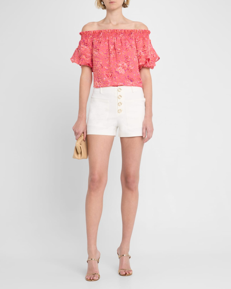 RAMY BROOK Fiona Off-Shoulder Top outlook