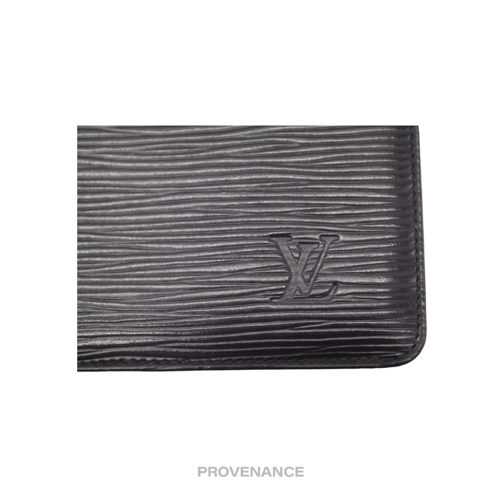 Louis Vuitton MALLETIER Card Holder Wallet - Black Epi - 4
