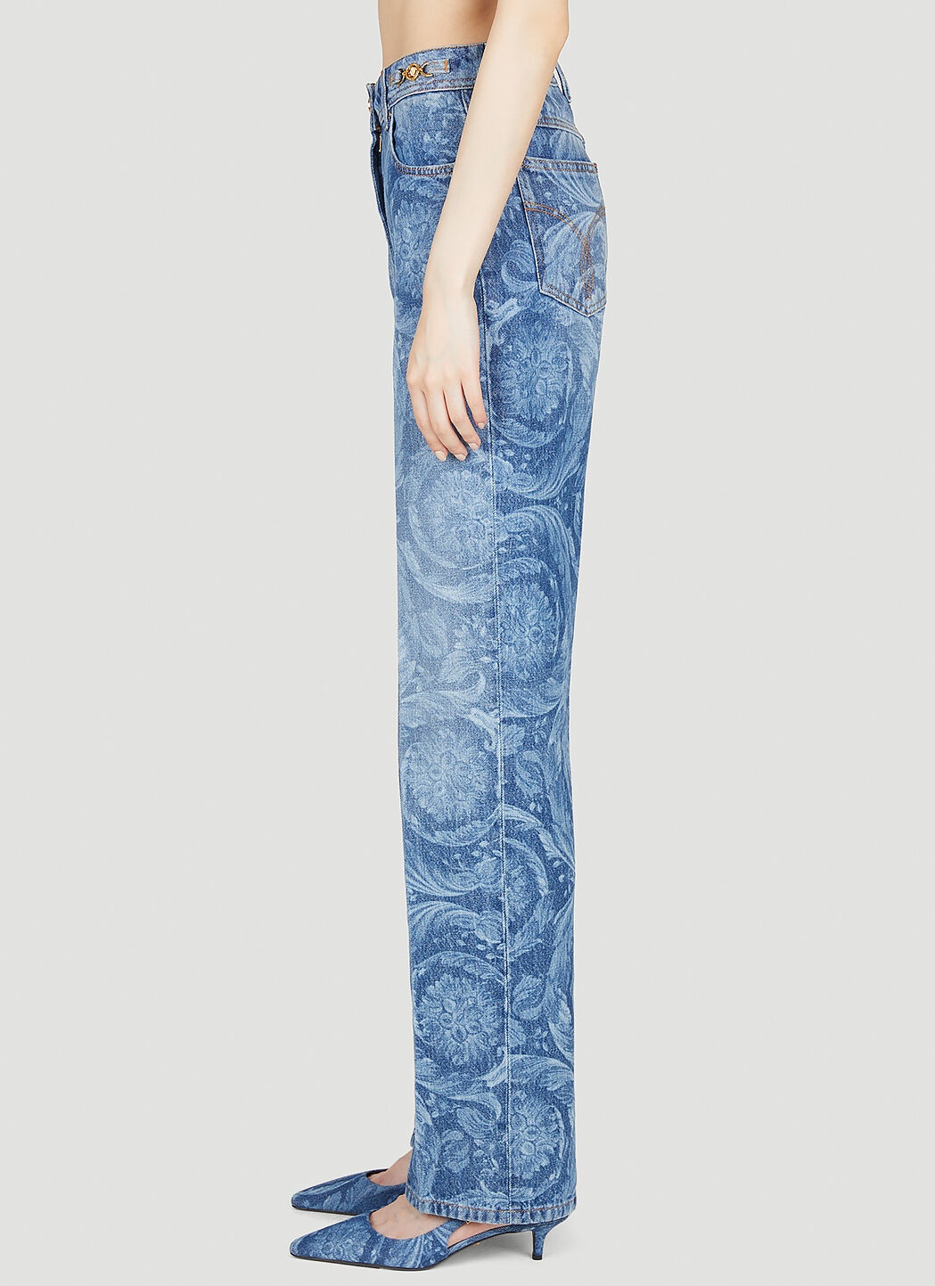 Barocco Regular Fit Jeans - 3