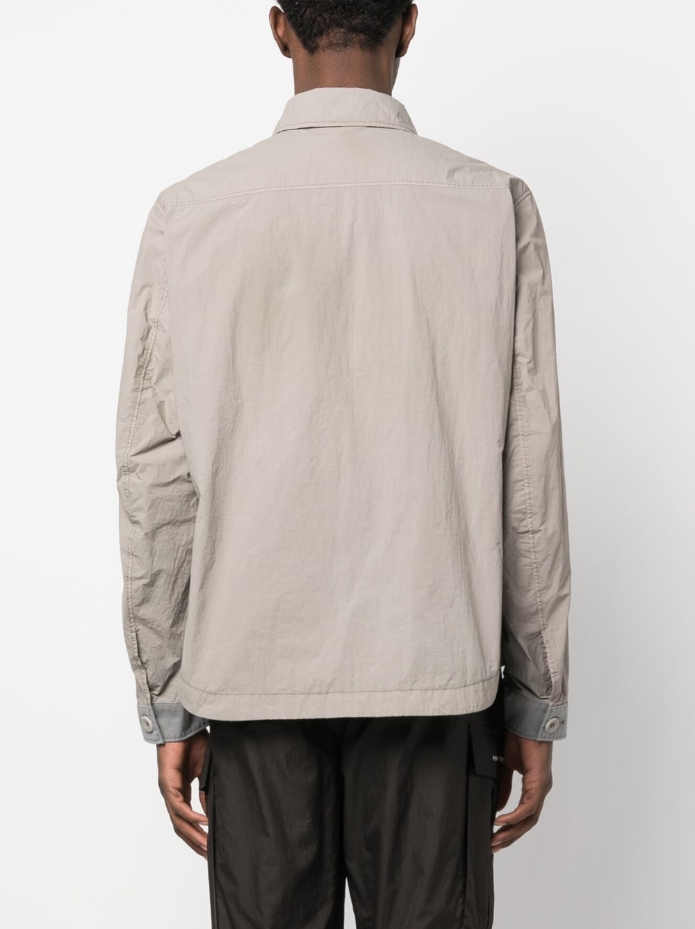 zip-up shirt jacket - 4