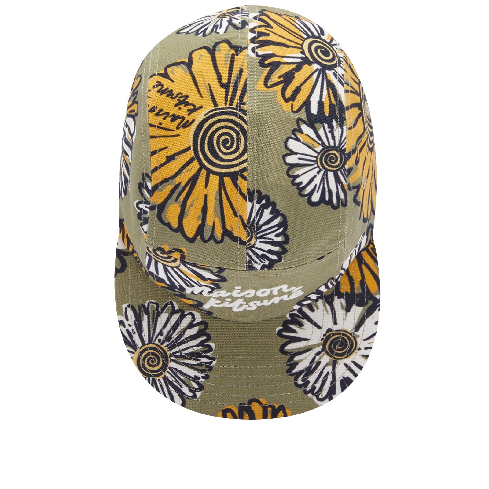 Maison Kitsune Floating Flowers Cap - 3