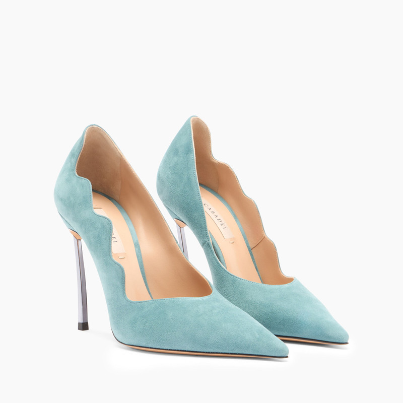 CASADEI Superblade Suede Pumps outlook