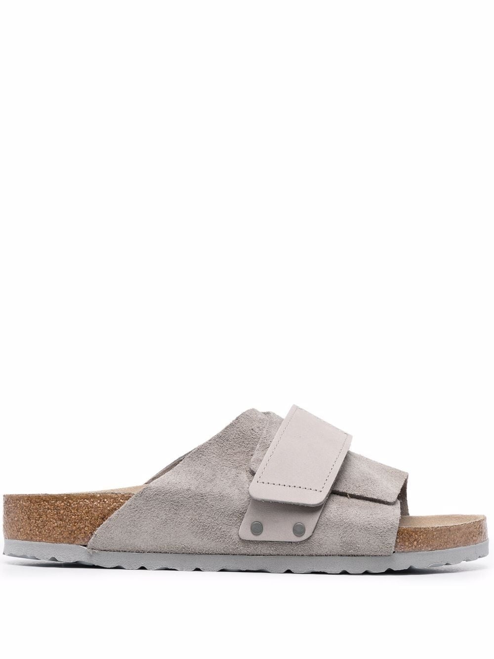 layered-strap leather sandals - 1