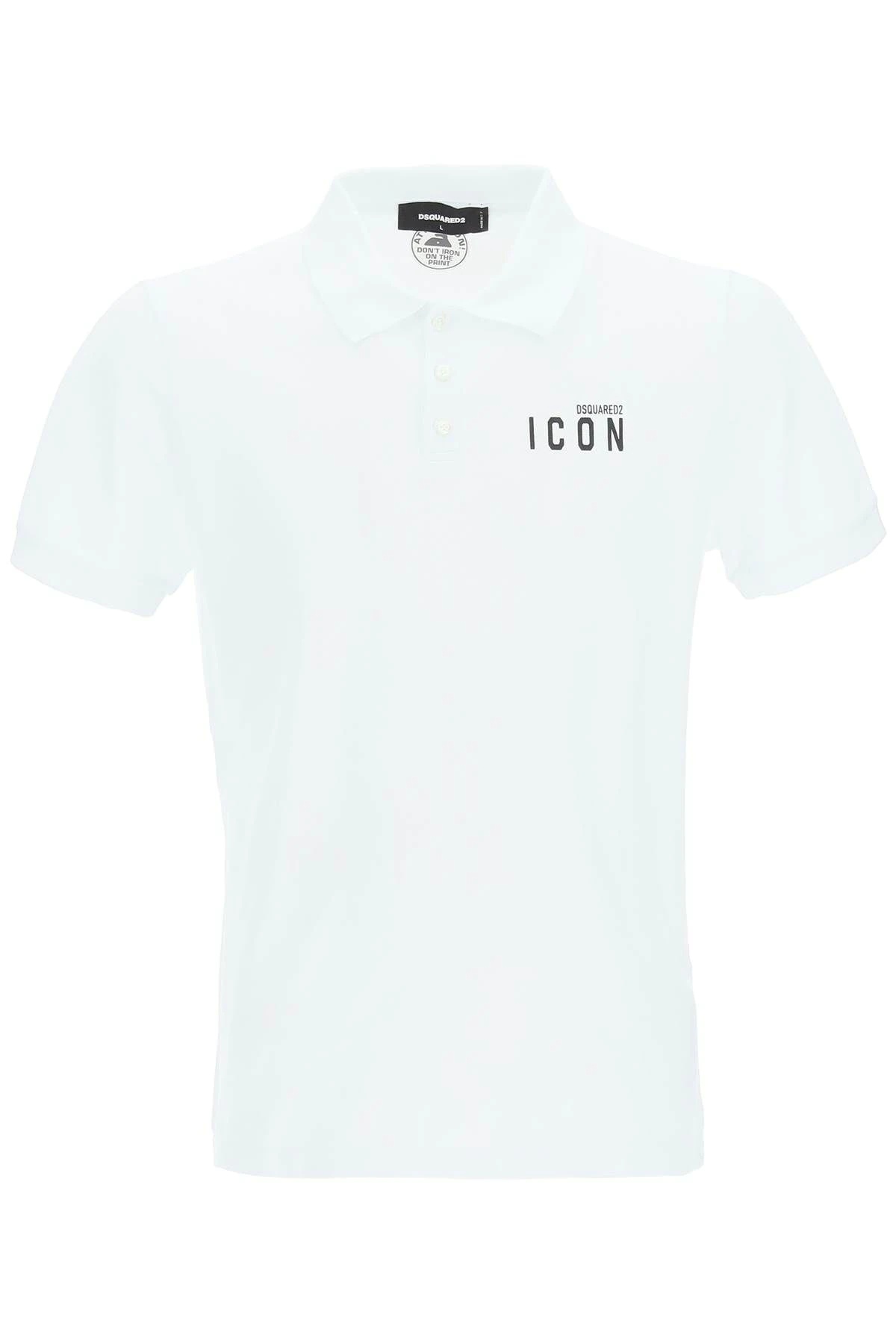 ICON PRINT POLO SHIRT - 1