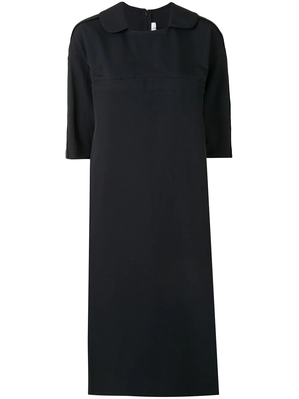 square neck shift dress - 1