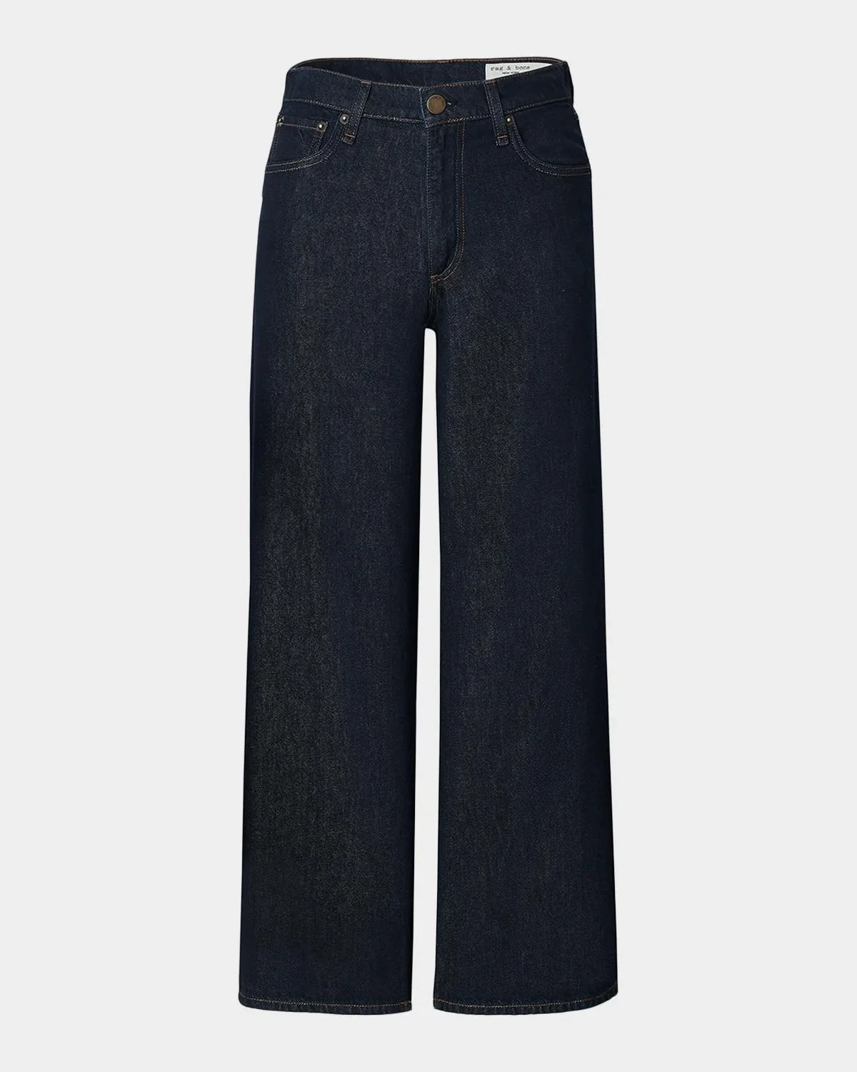 Featherweight Andi High-Rise Ankle Wide-Leg Jeans - 1