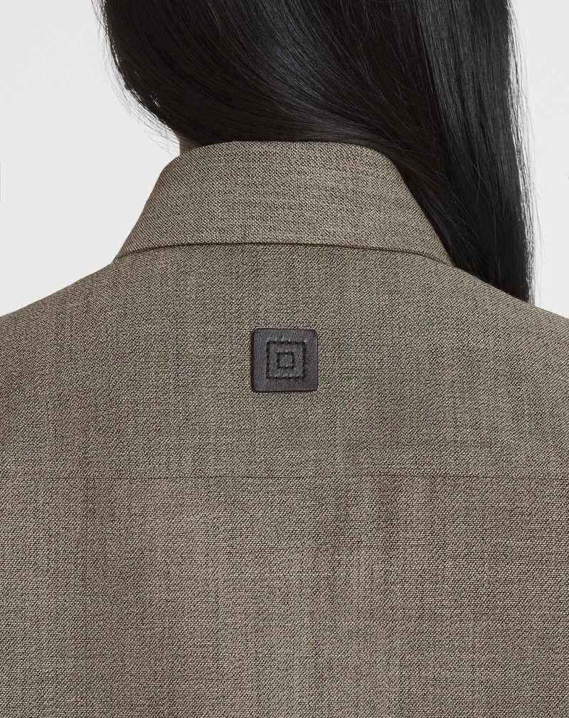 Lanvin UNISEX SHORT WOOL OVERSHIRT outlook