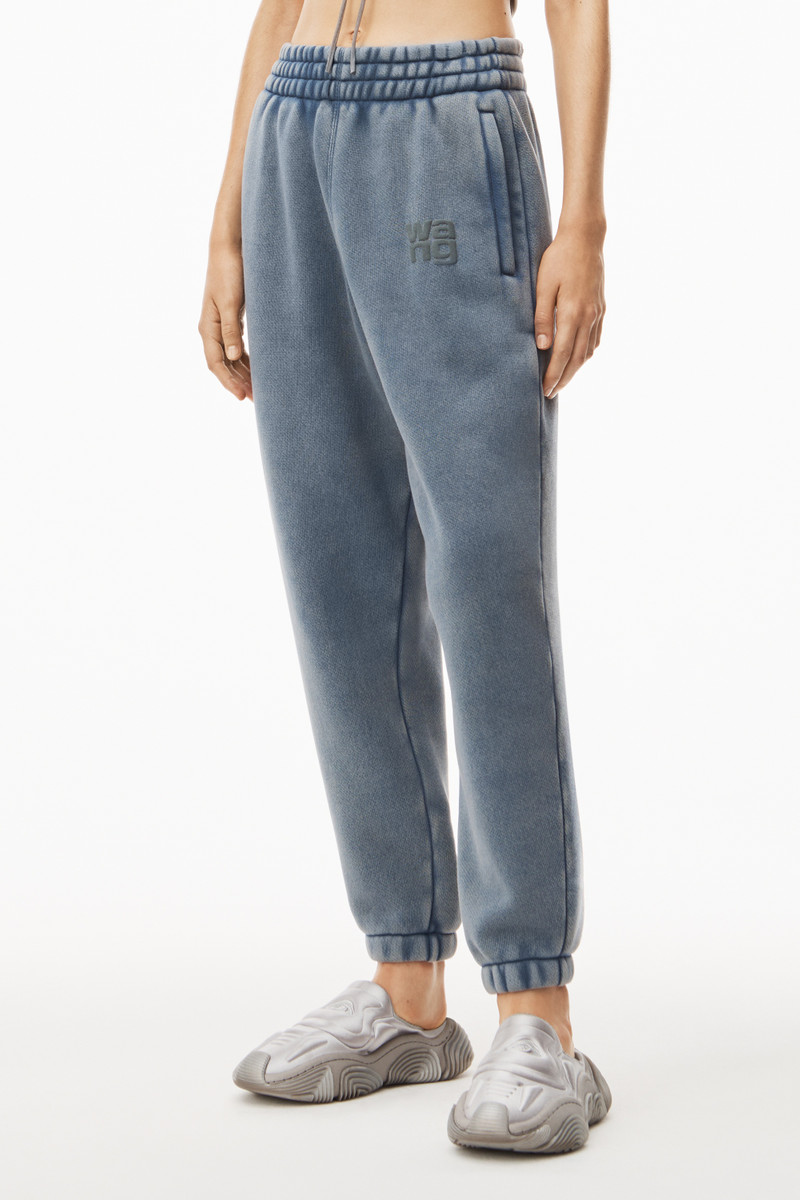 PUFF LOGO SWEATPANT IN STRUCTURED TERRY 3