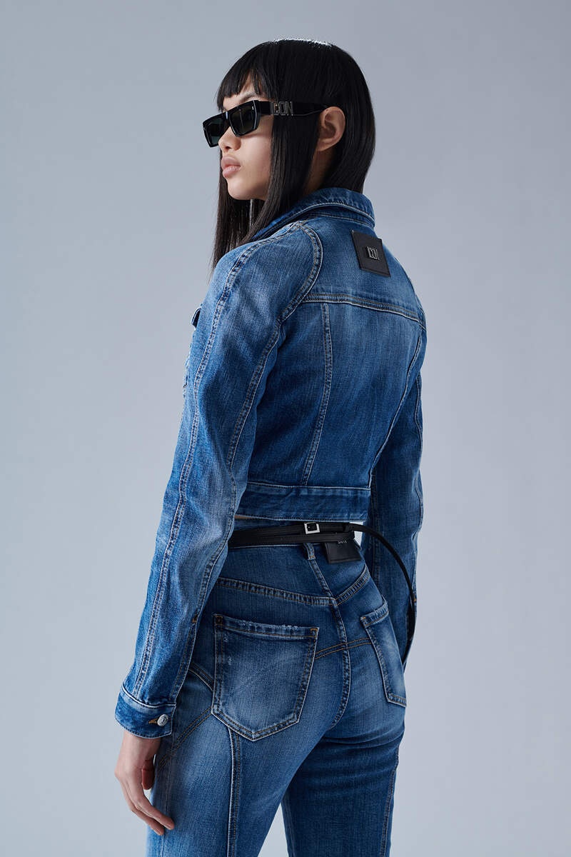 ICON MEDIUM WASH DENIM JACKET - 2