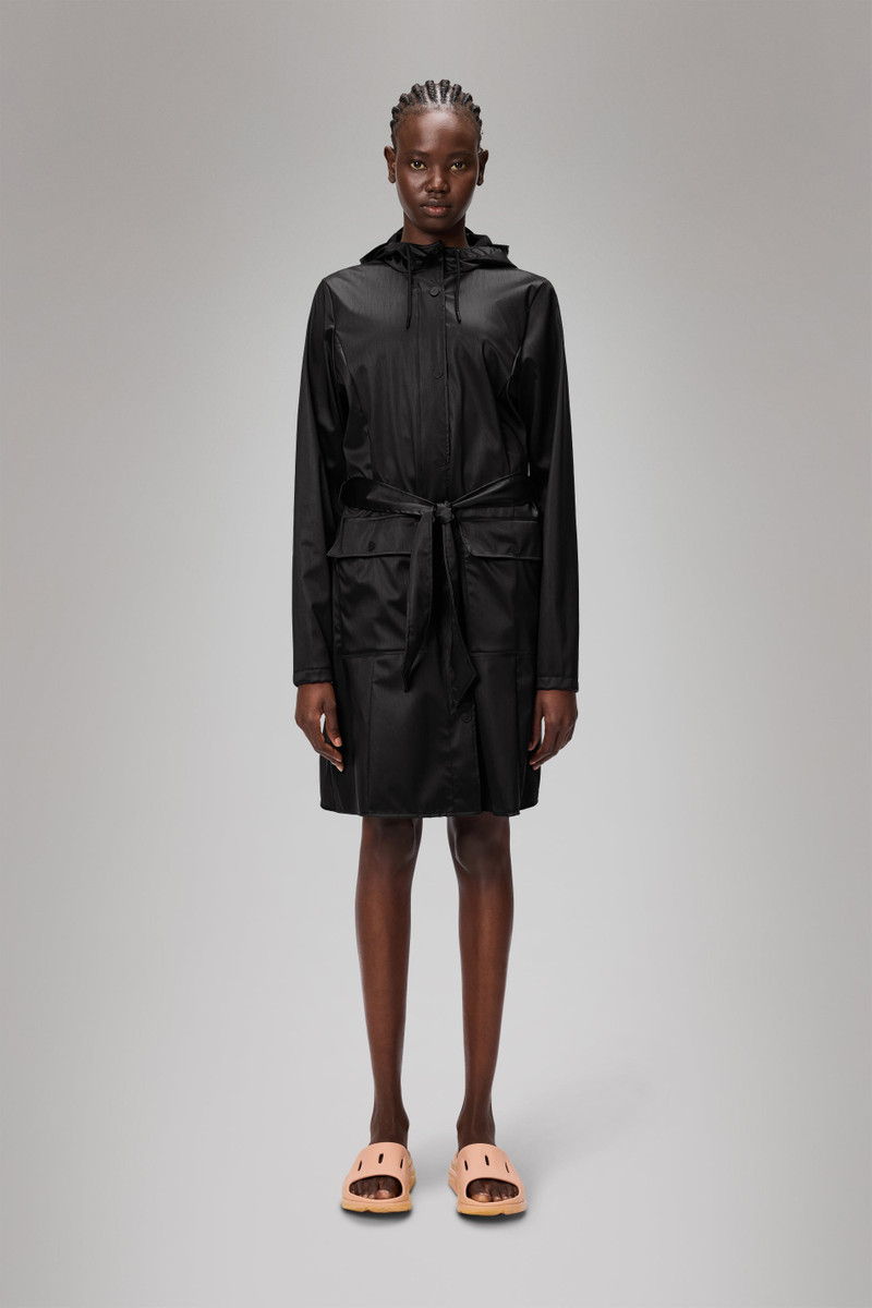 RAINS Curve Long Jacket outlook