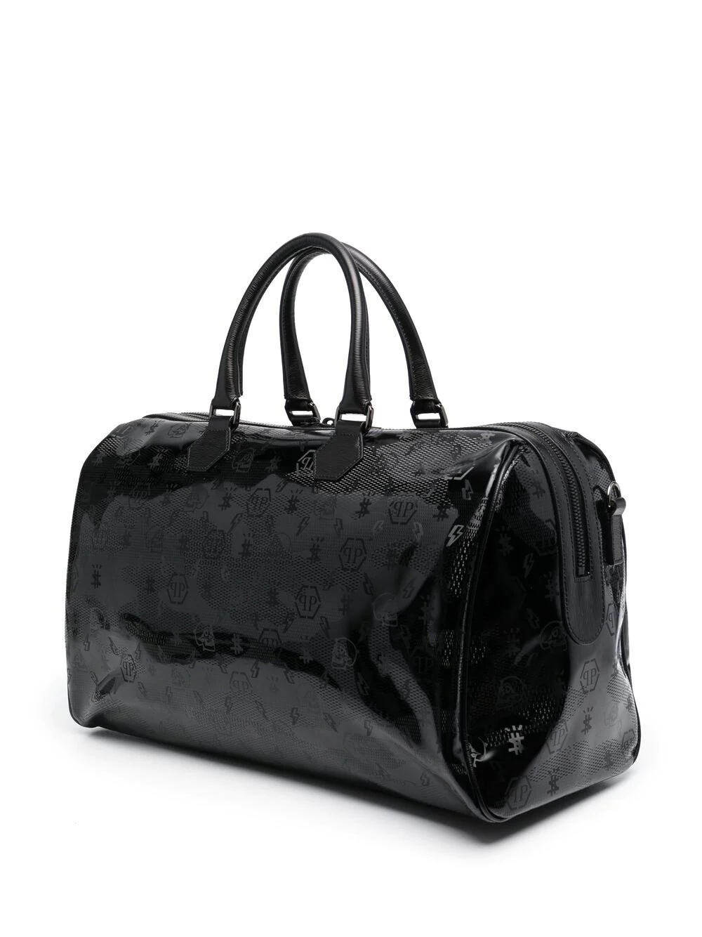 logo-monogram travel holdall - 3