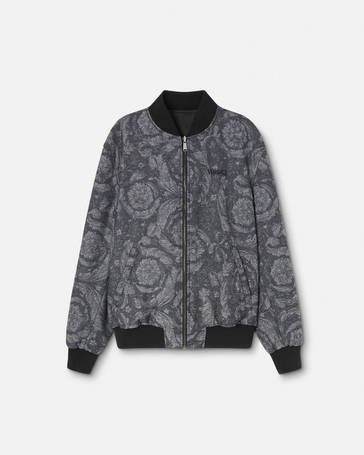 Barocco Reversible Bomber Jacket - 1