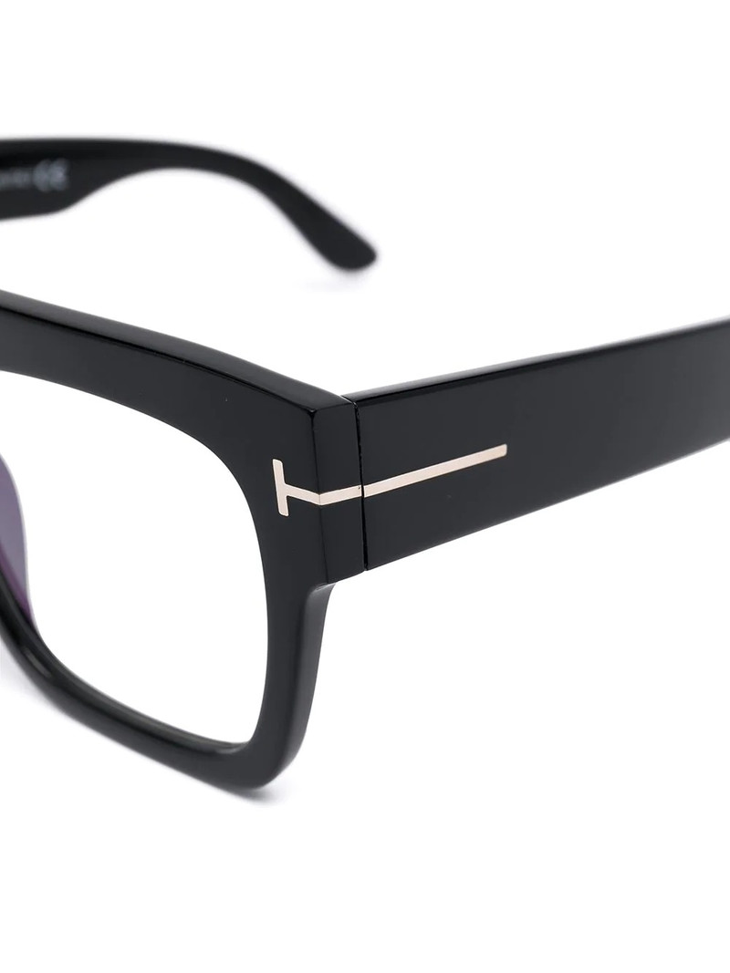 square-frame clear-lens glasses 3