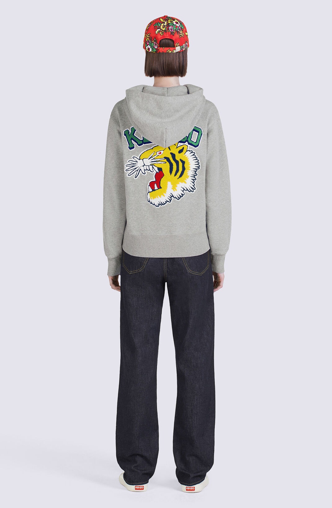 'Tiger Varsity' oversized hoodie - 3