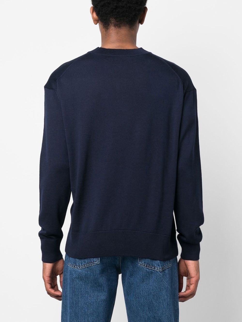 embroidered fox-patch sweatshirt - 4
