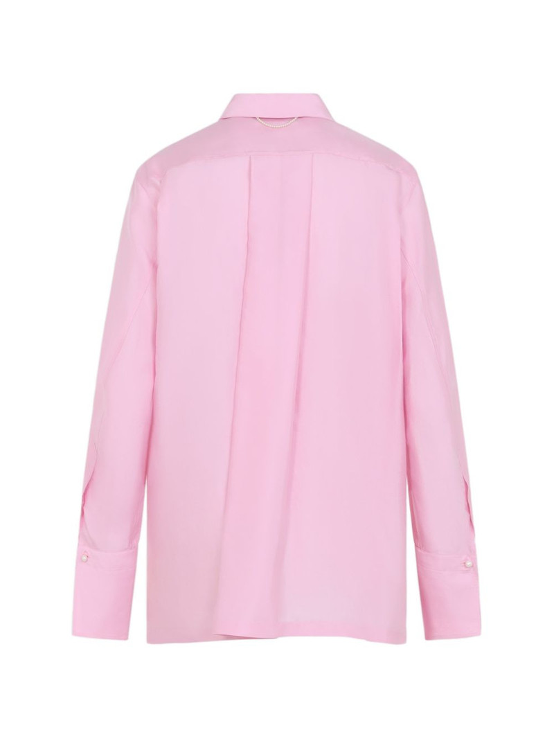 Carven button-up silk shirt outlook