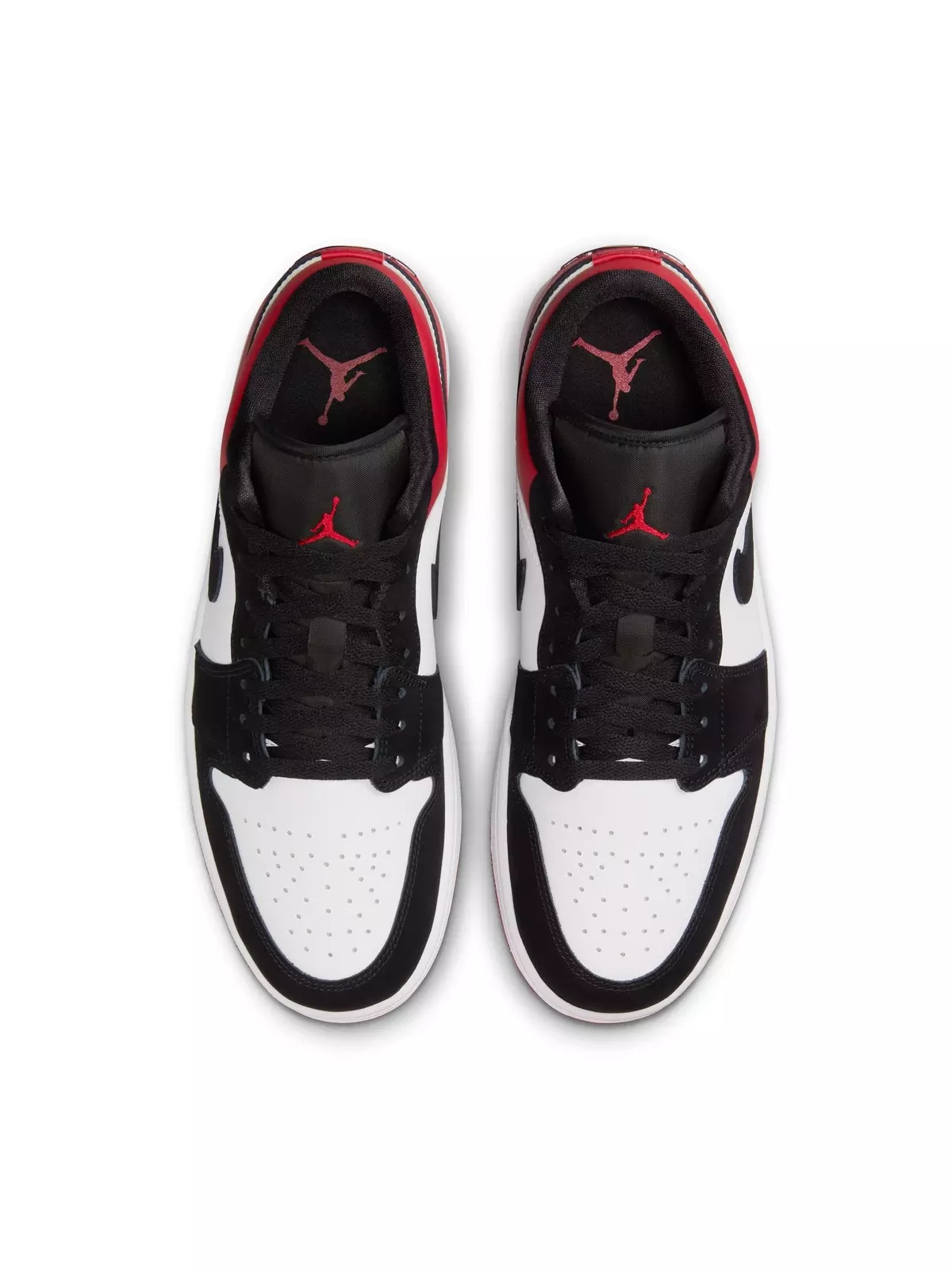 1 Low SE "White/Black/Varsity Red" Men's Shoe - 6