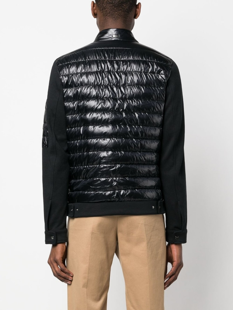 down-padded bomber jacket 4