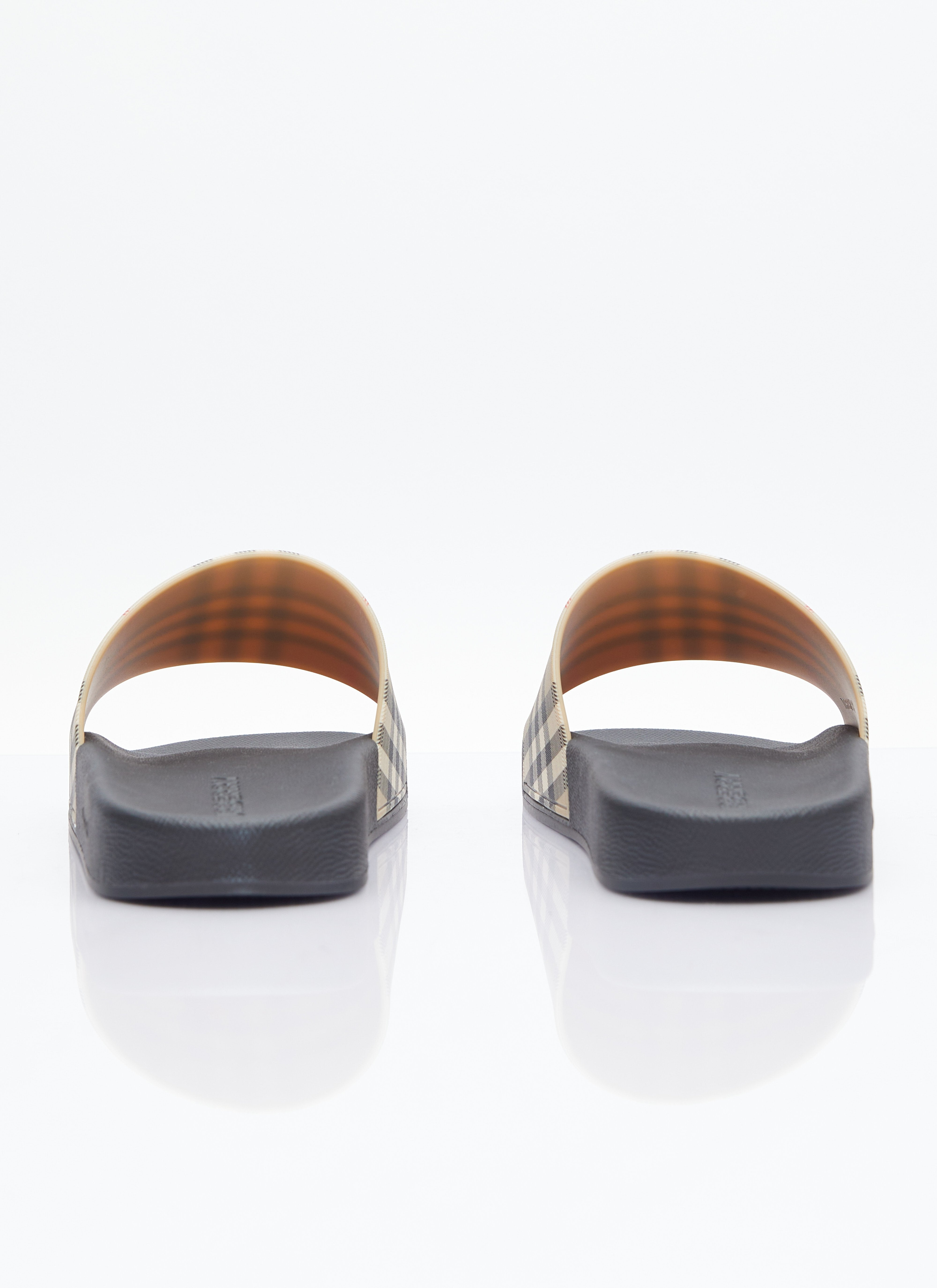 Burberry Men Vintage Check Print Slides - 5