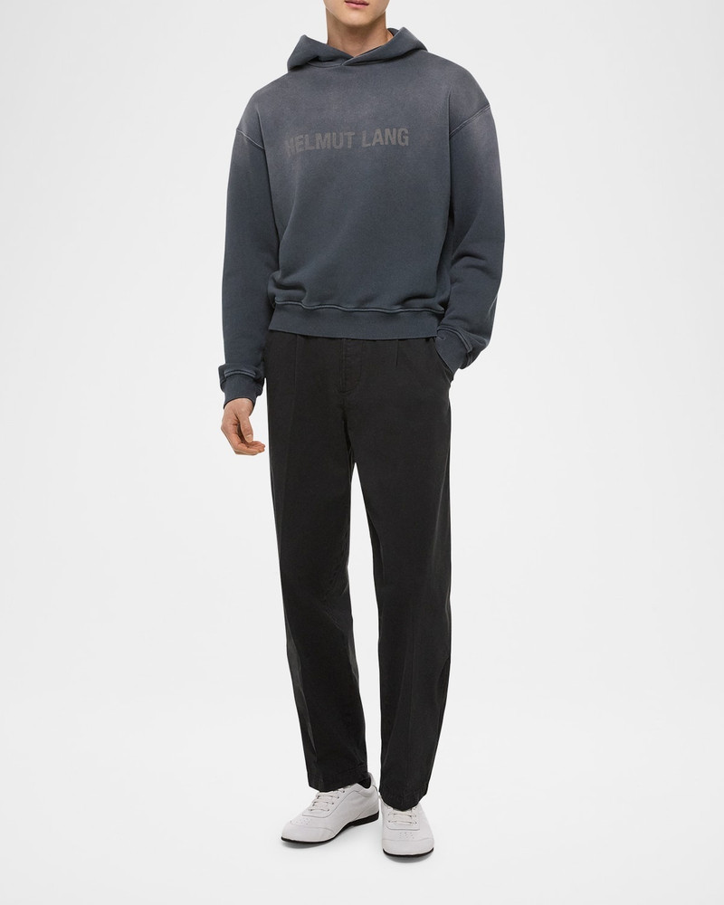 Helmut Lang Men's Faded Logo Print Hoodie outlook