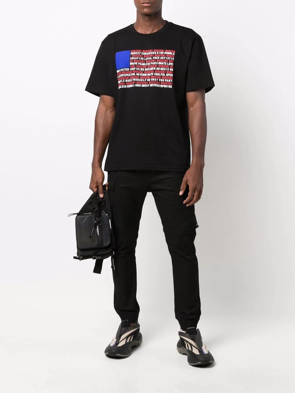 American flag print T-shirt - 2