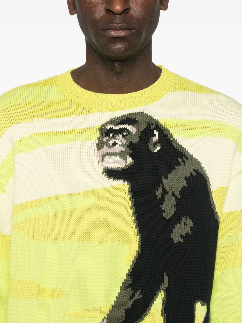 intarsia-knit sweater - 5
