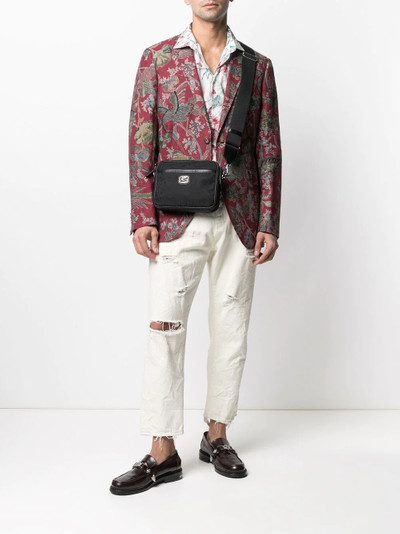 Etro Pegaso paisley print messenger bag outlook