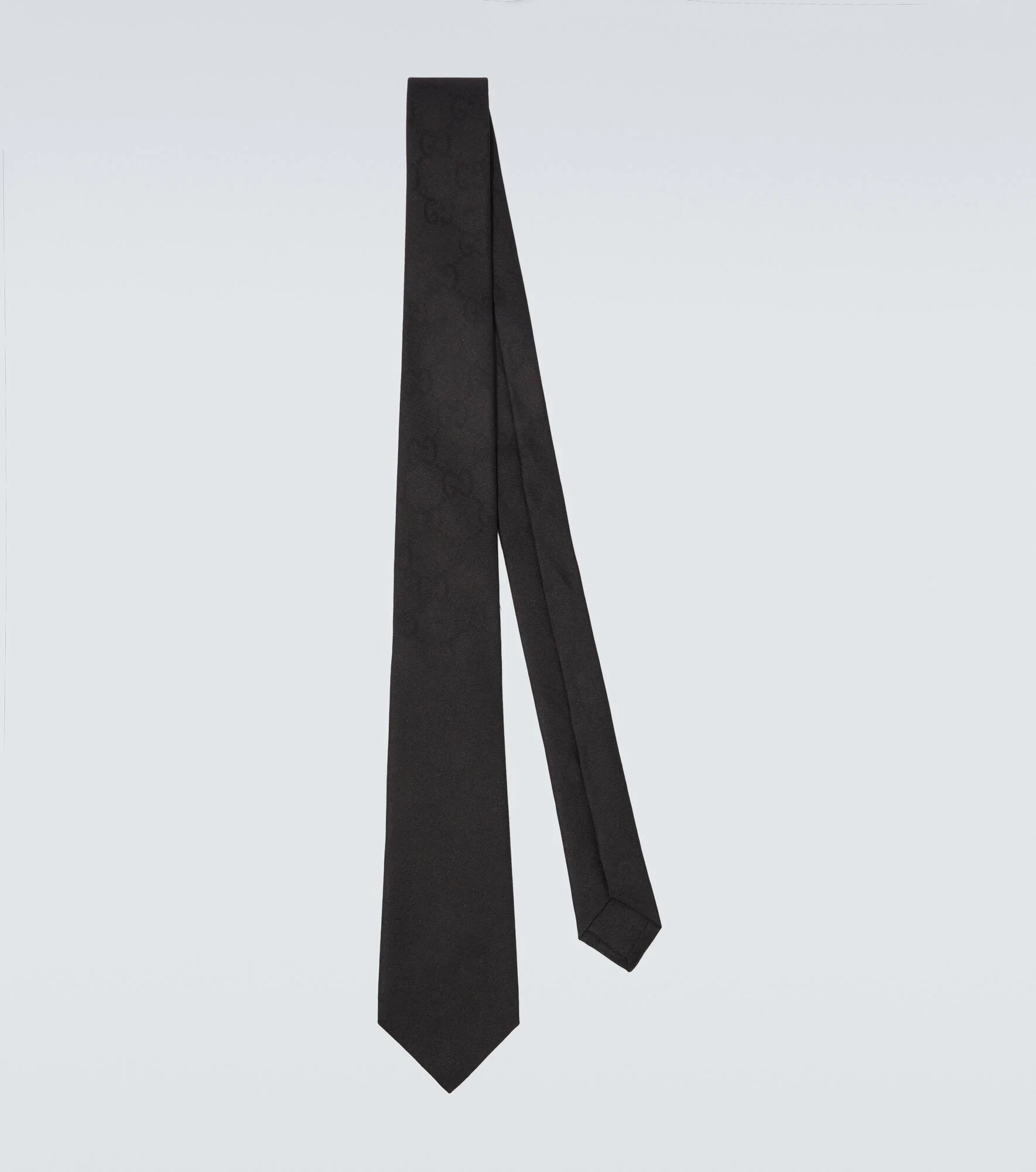 Cotton and silk tie - 1