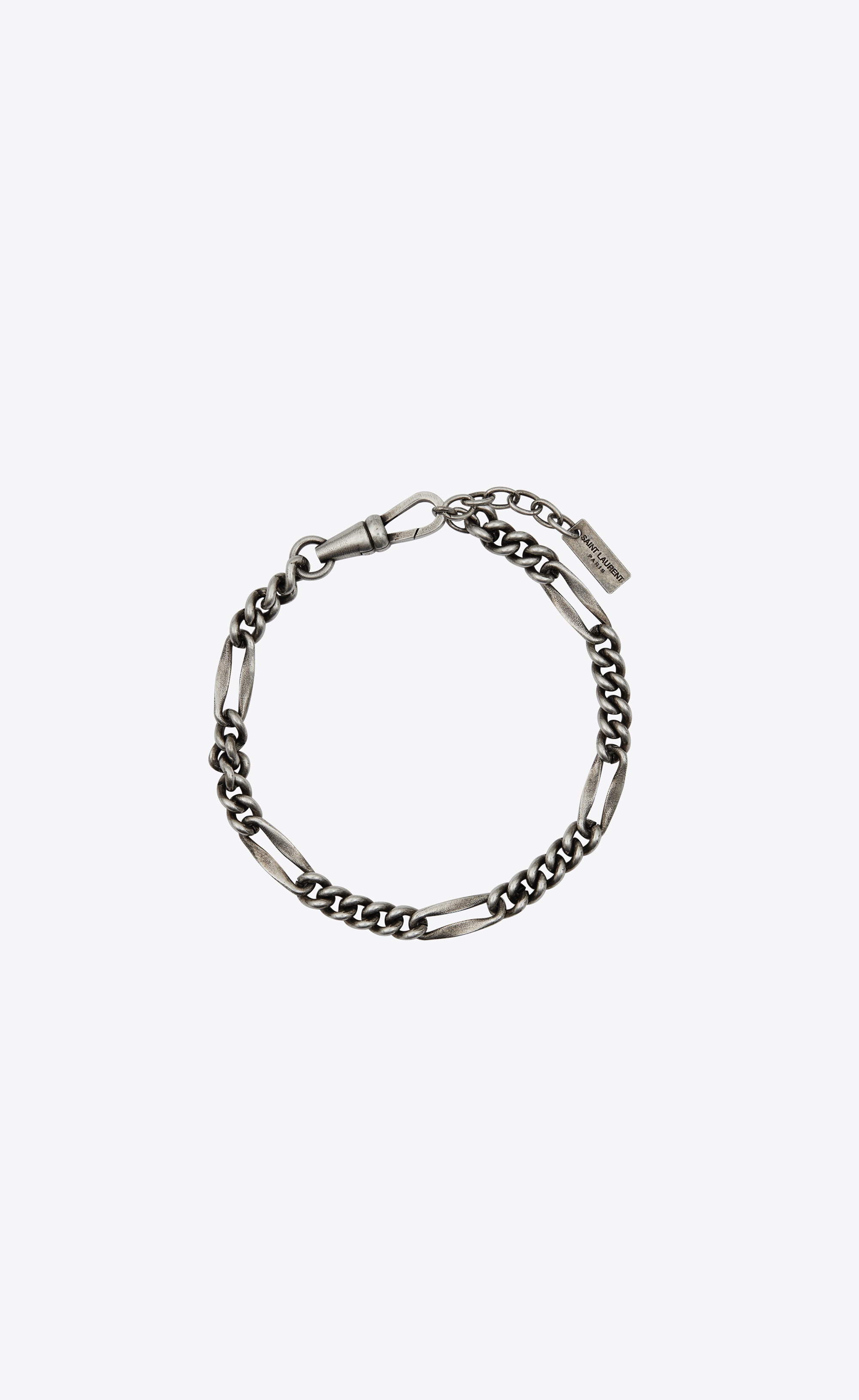 scroll-chain bracelet in metal - 1