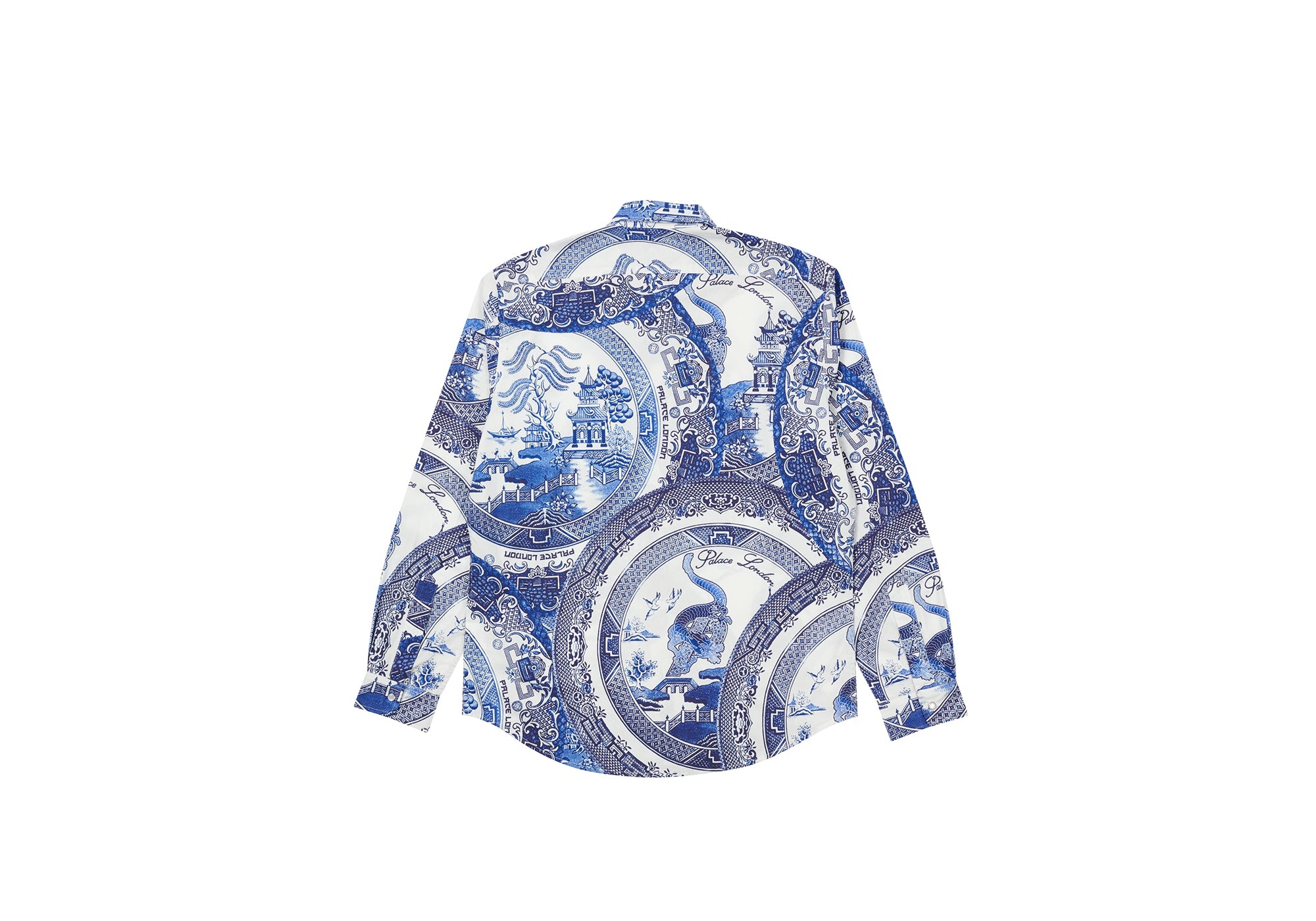 CHINA PLATE SHIRT NAVY - 2