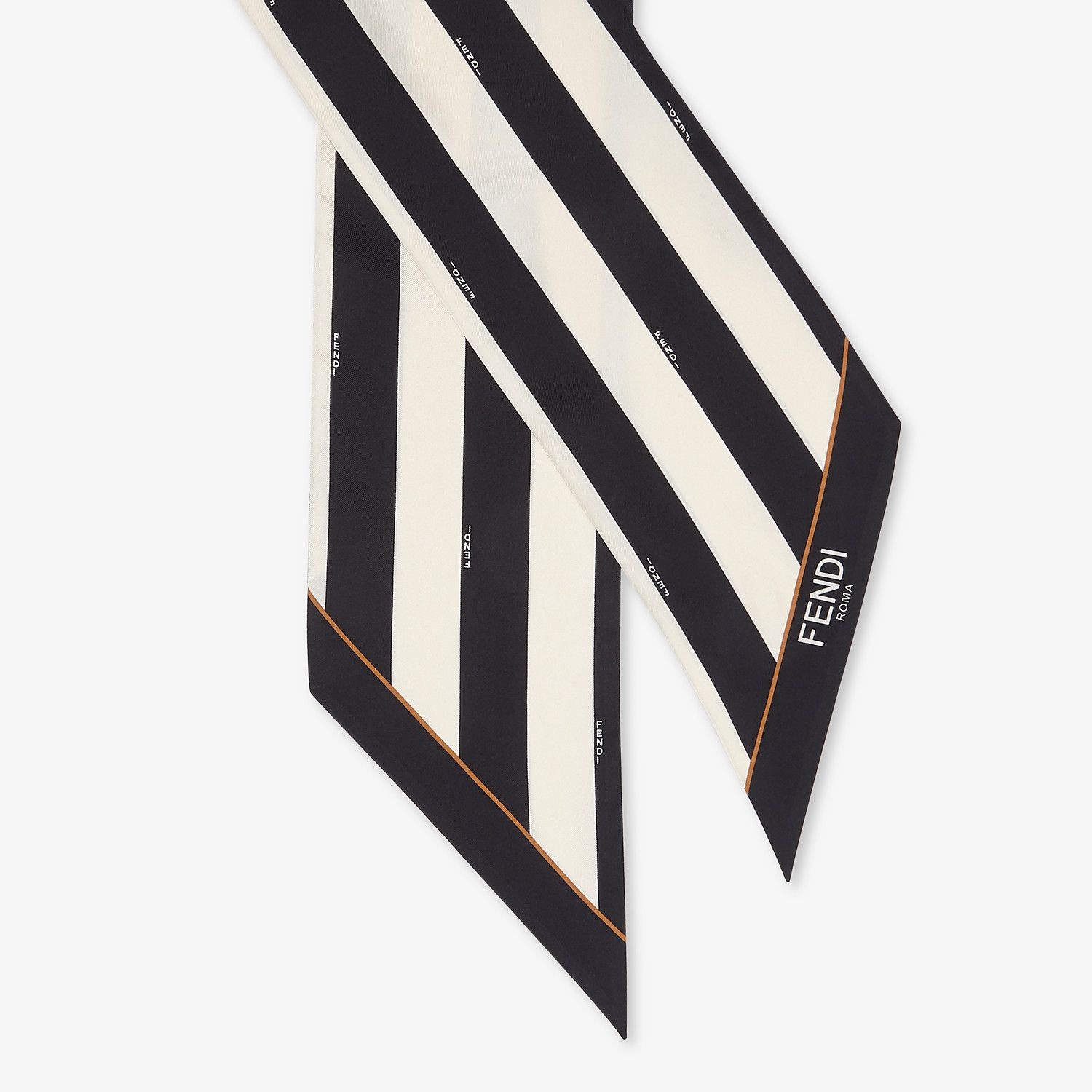 Multicolor silk bandeau - 1