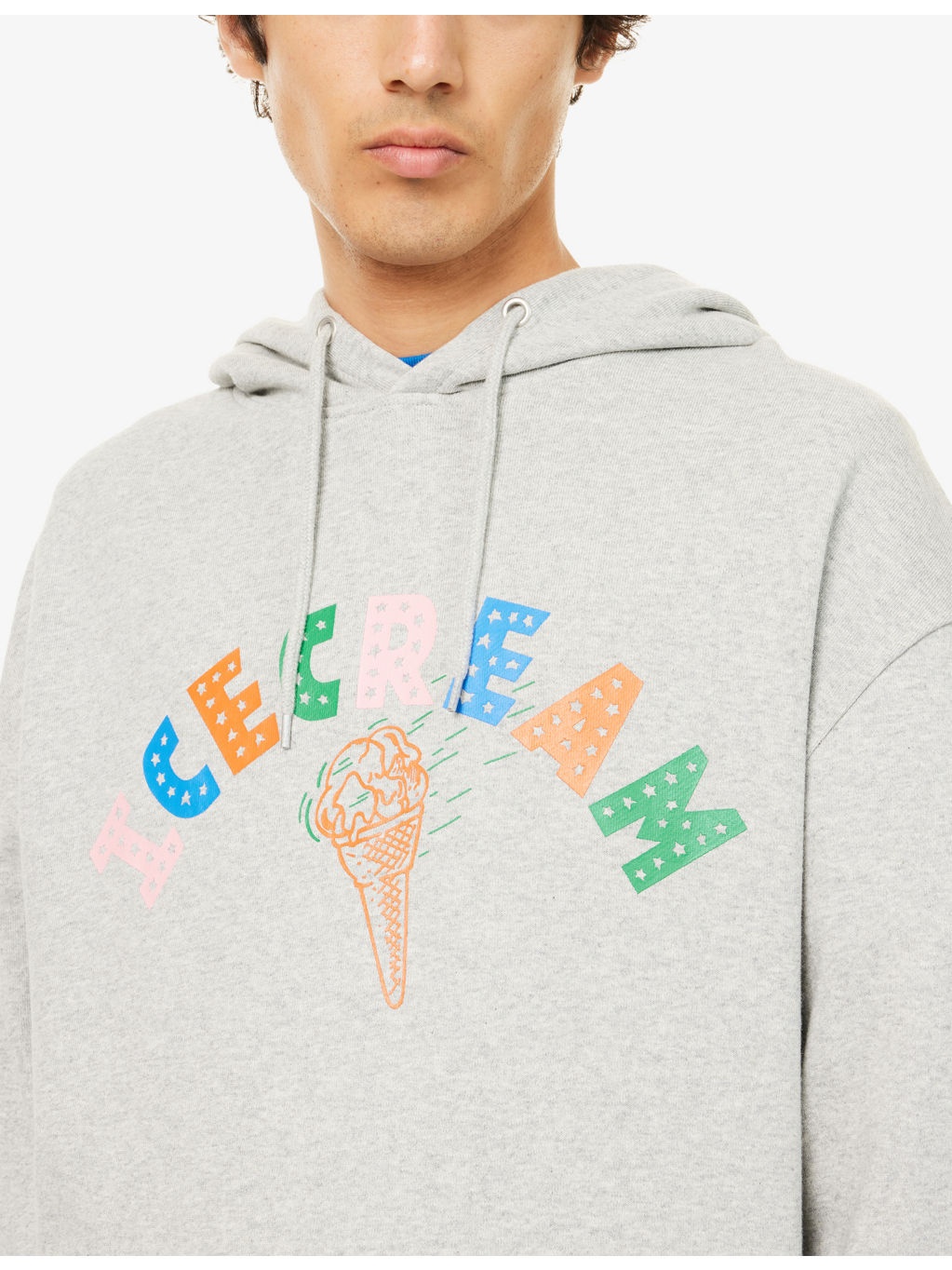 Icecream Cone Popover Cotton-Jersey Hoody - 5