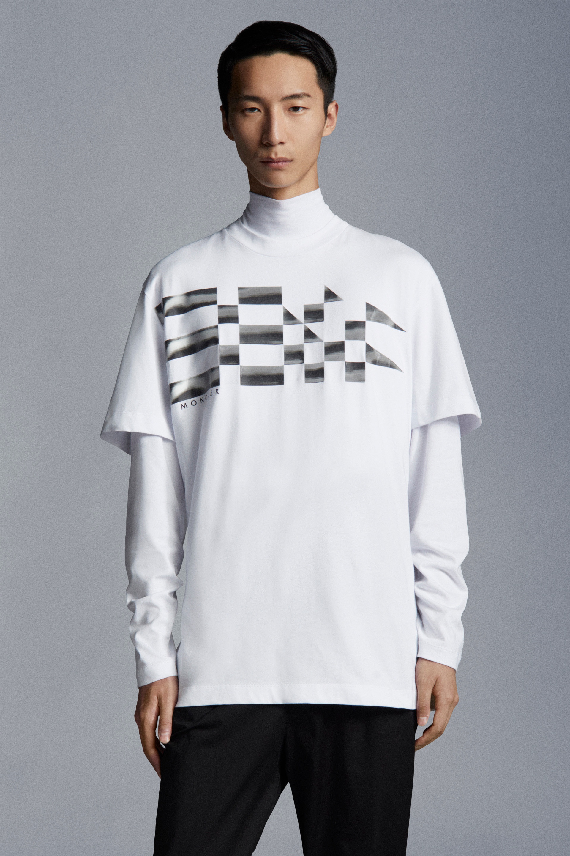 Circuit Flag Print T-Shirt - 3