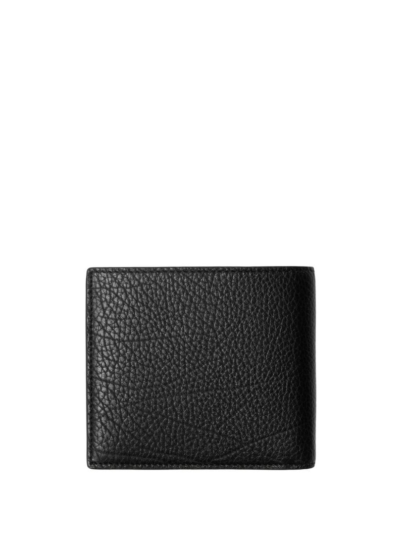 Burberry B-cut leather wallet outlook