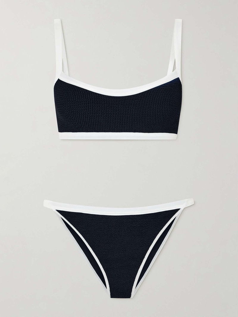 Tyler seersucker bikini Black - 1