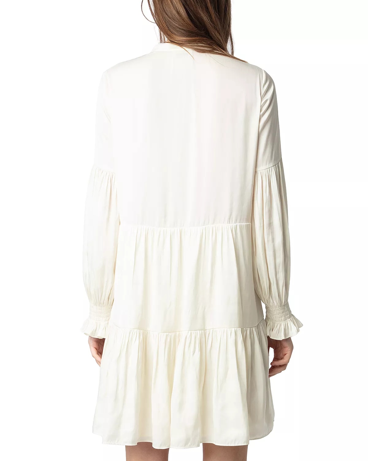 Randy Satin Mini Dress - 3