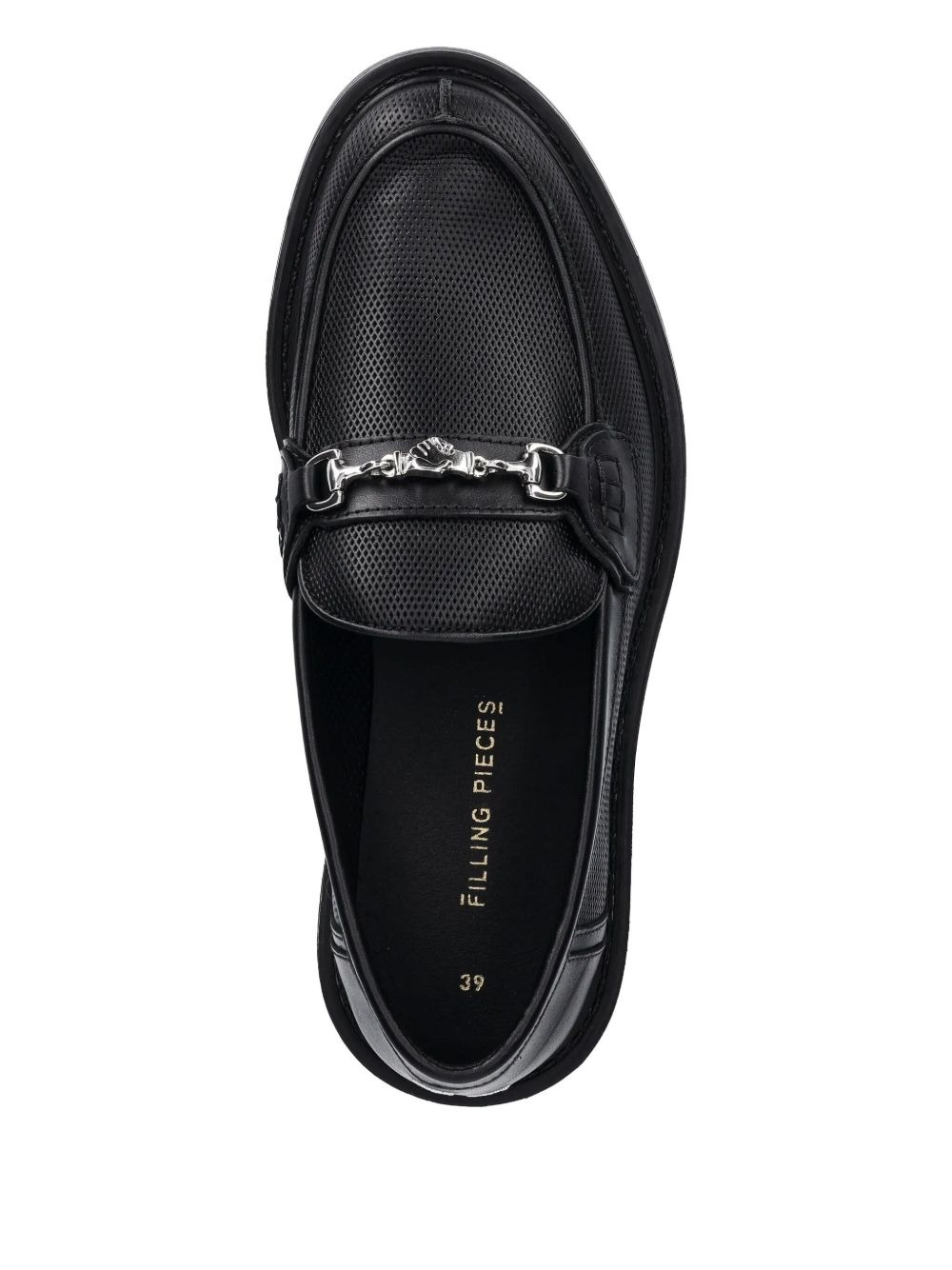 chain-detail loafers - 3