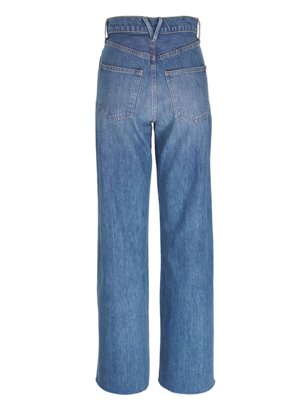 high-rise straight-leg jeans - 2