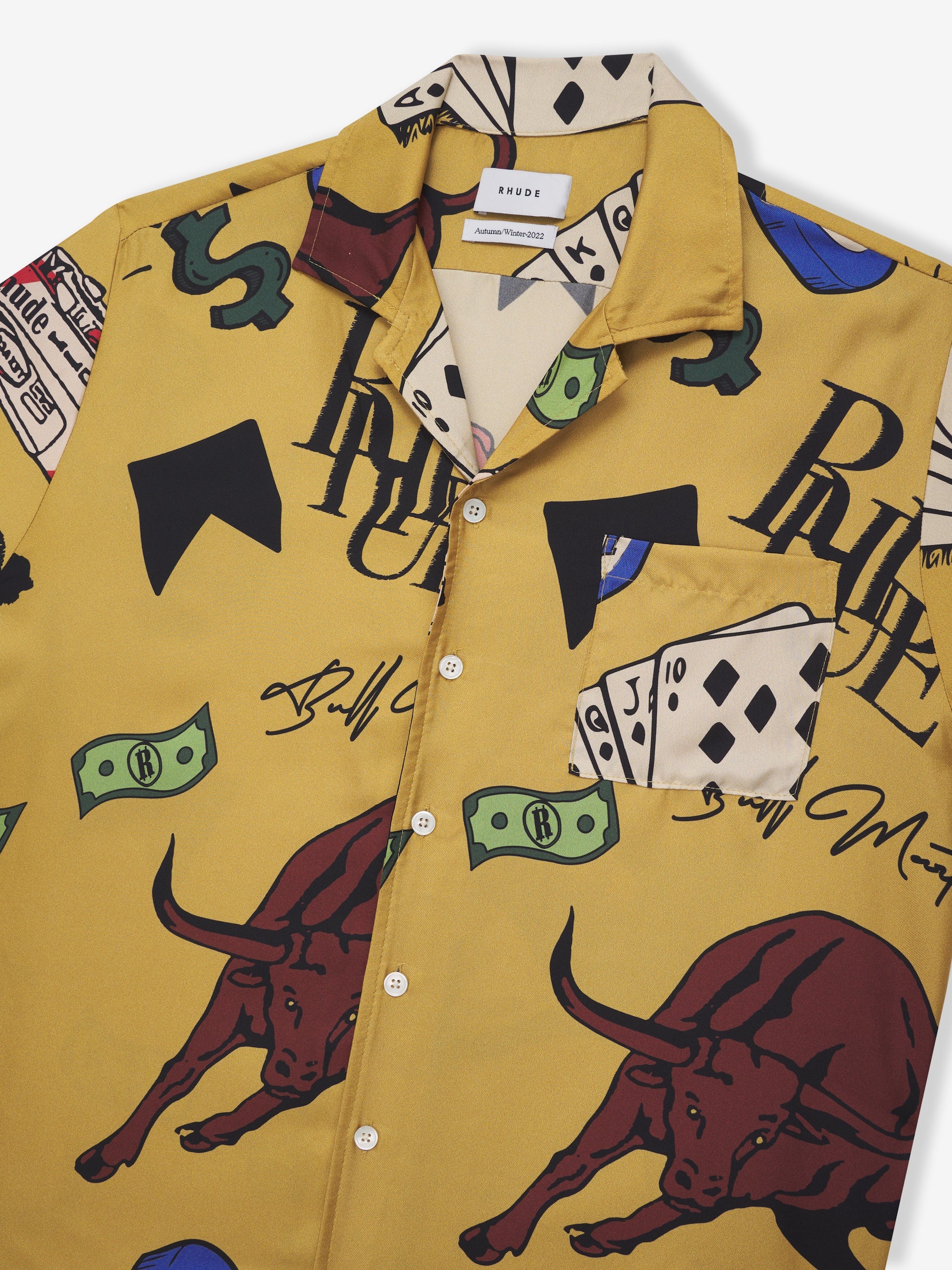 SILK DOODLE SS BUTTON UP - 3