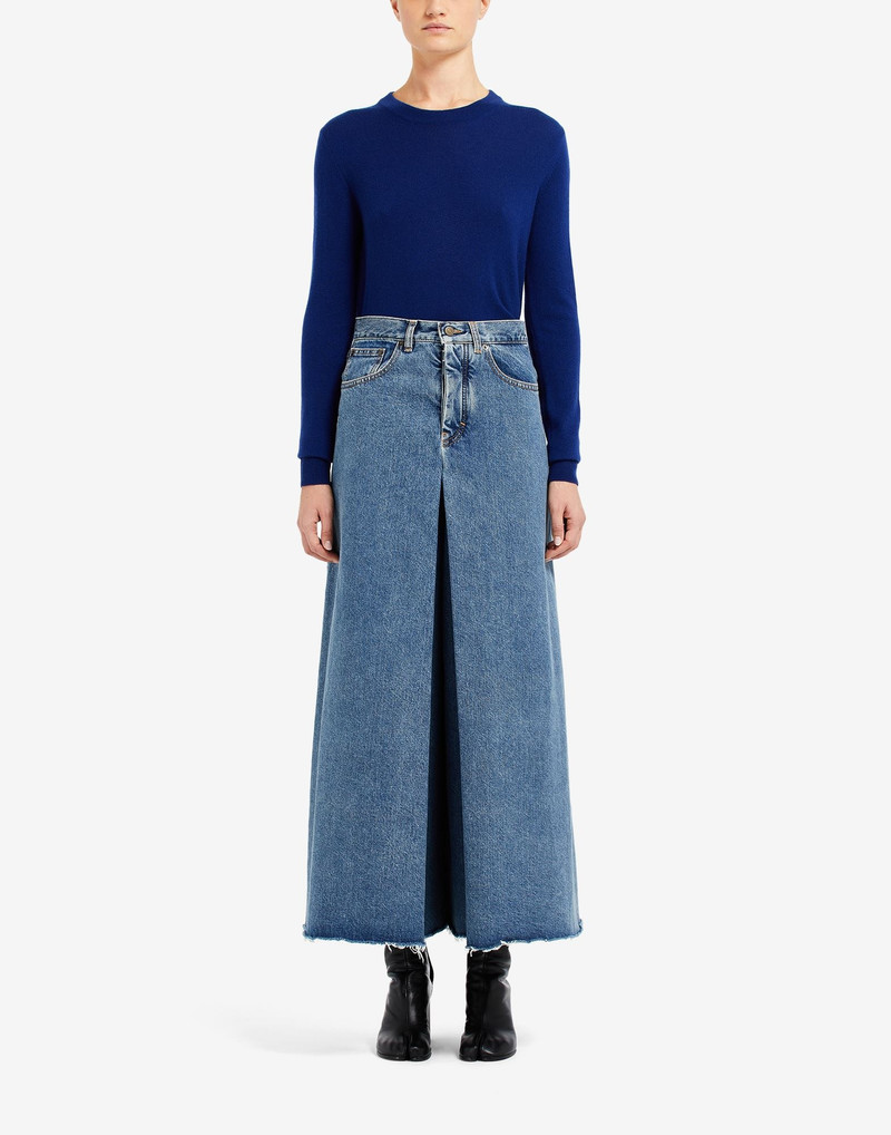Maison Margiela Wide Leg Flared Denim Jeans outlook