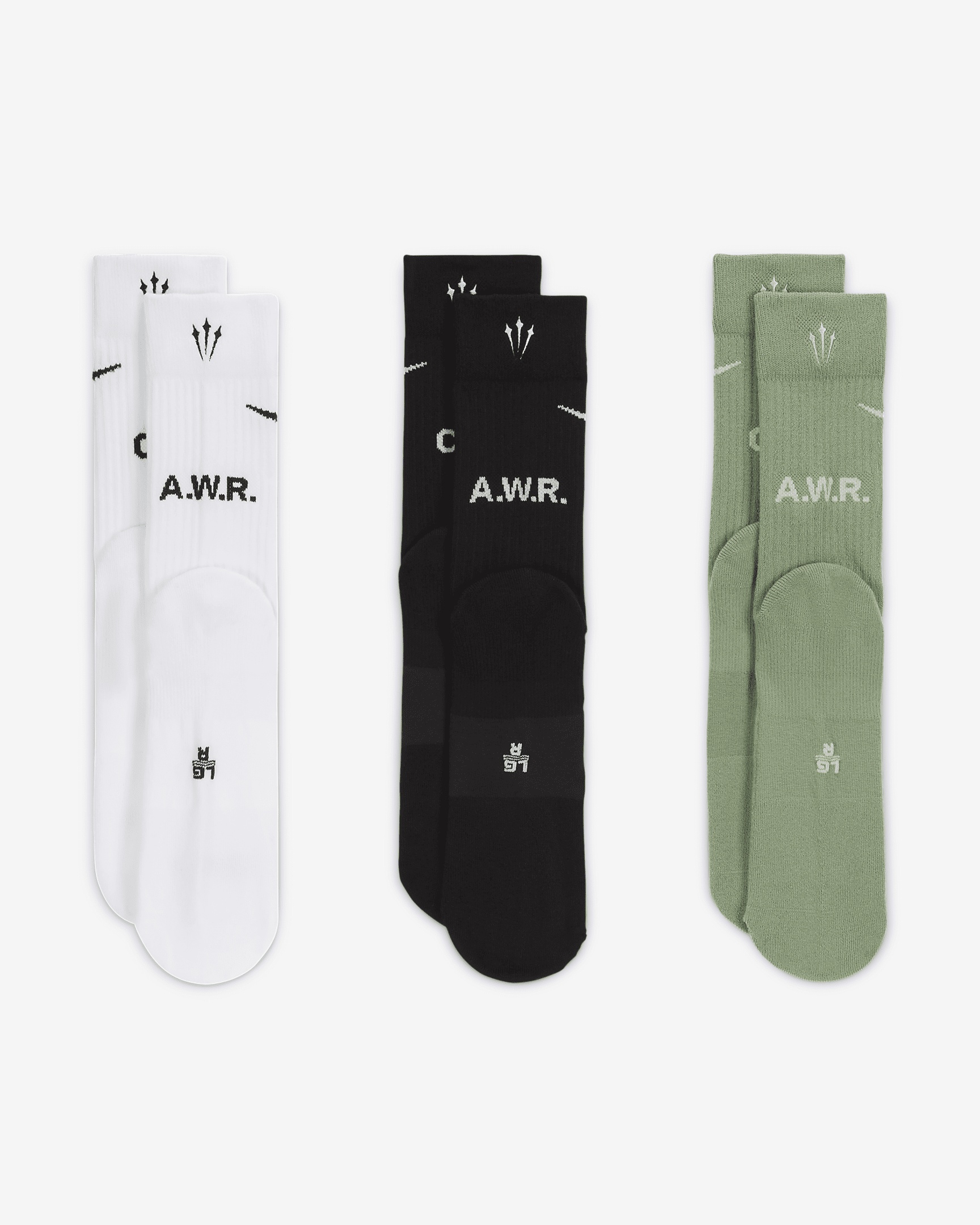 NOCTA Crew Socks (3 Pairs) - 3