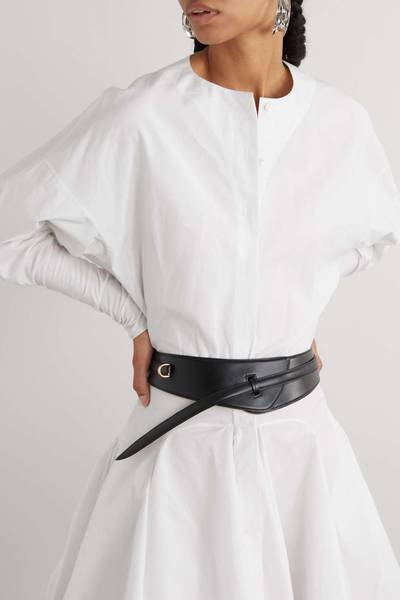 Alaïa Paneled leather belt outlook