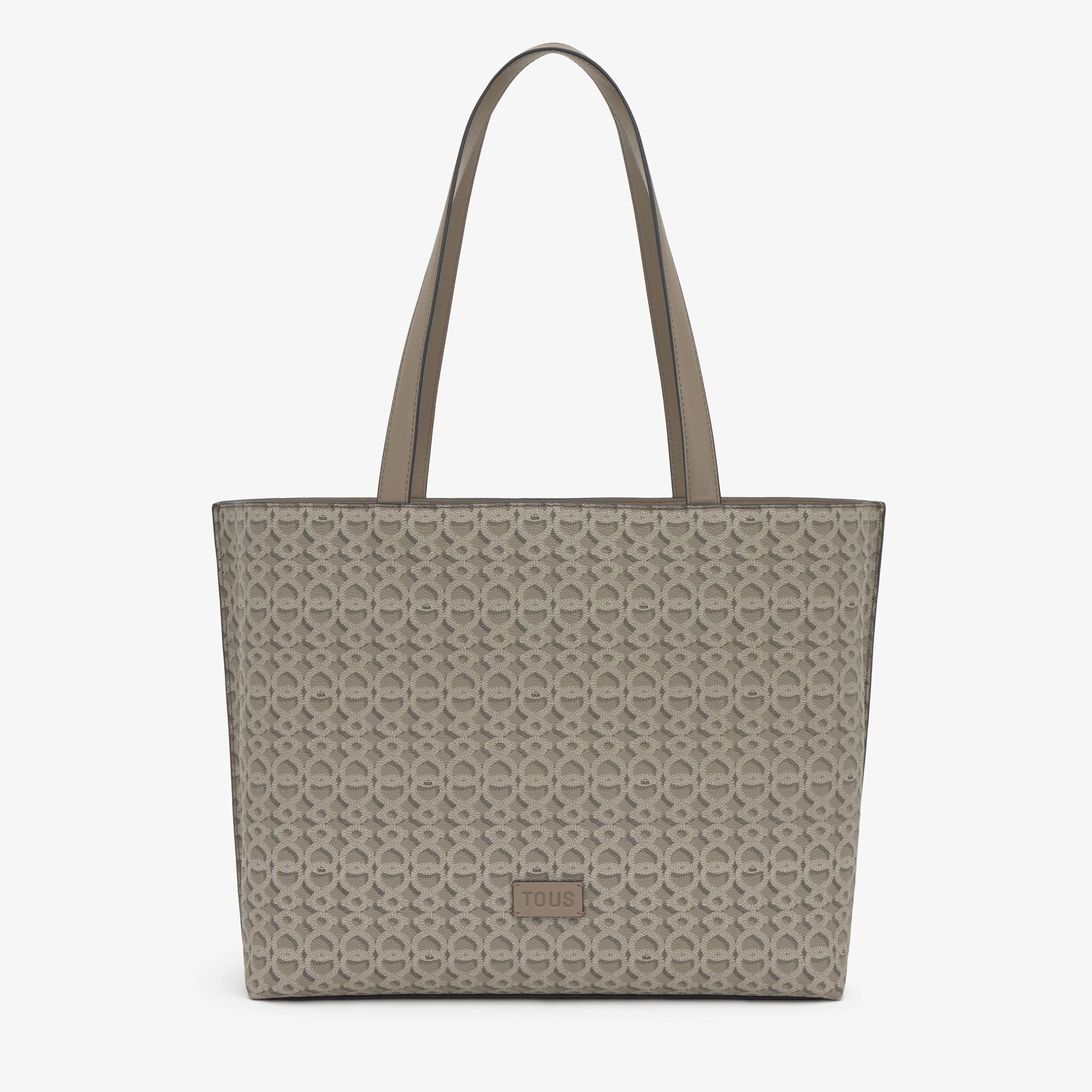 Large taupe Tote bag TOUS Infinity - 1