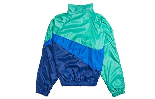 Nike Lab Heritage Jacket Kinetic Green Cobalt Blue AA1569-348 - 2