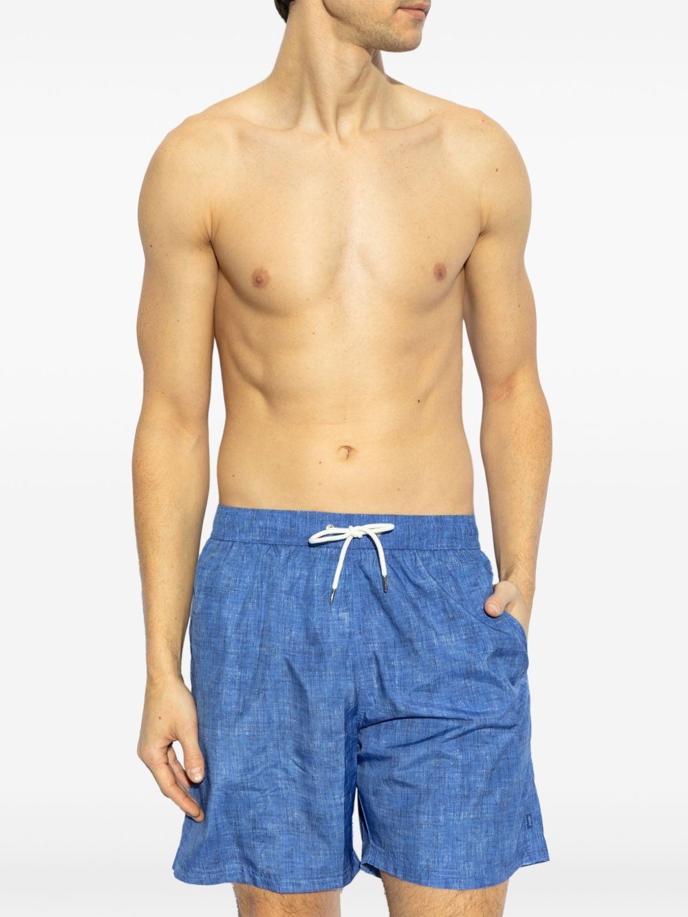 charm-detail swim shorts - 2